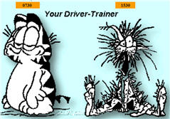 stressed instructor